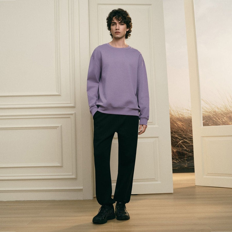 Giordano Men’s Regular Fit Lyocell Cotton Sweatshirt - first_variant_option_2 Premium Tee for Giordano