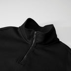 Giordano Men’s Regular Fit Lyocell Half-Zip Sweatshirt - Premium Tee