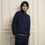 Giordano Men’s Regular Fit Lyocell Half - Zip Sweatshirt - first_variant_option_2 Premium Tee for Giordano