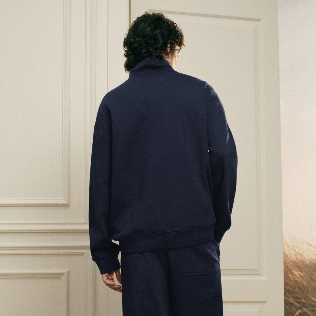 Giordano Men’s Regular Fit Lyocell Half - Zip Sweatshirt - first_variant_option_2 Premium Tee for Giordano