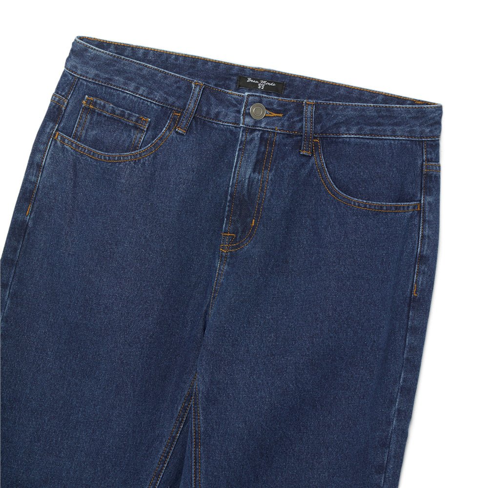 Giordano Men's Regular Fit Mid Rise Elastic Waist Denim Jeans | Online Exclusive - first_variant_option_2 Premium Jeans for Giordano