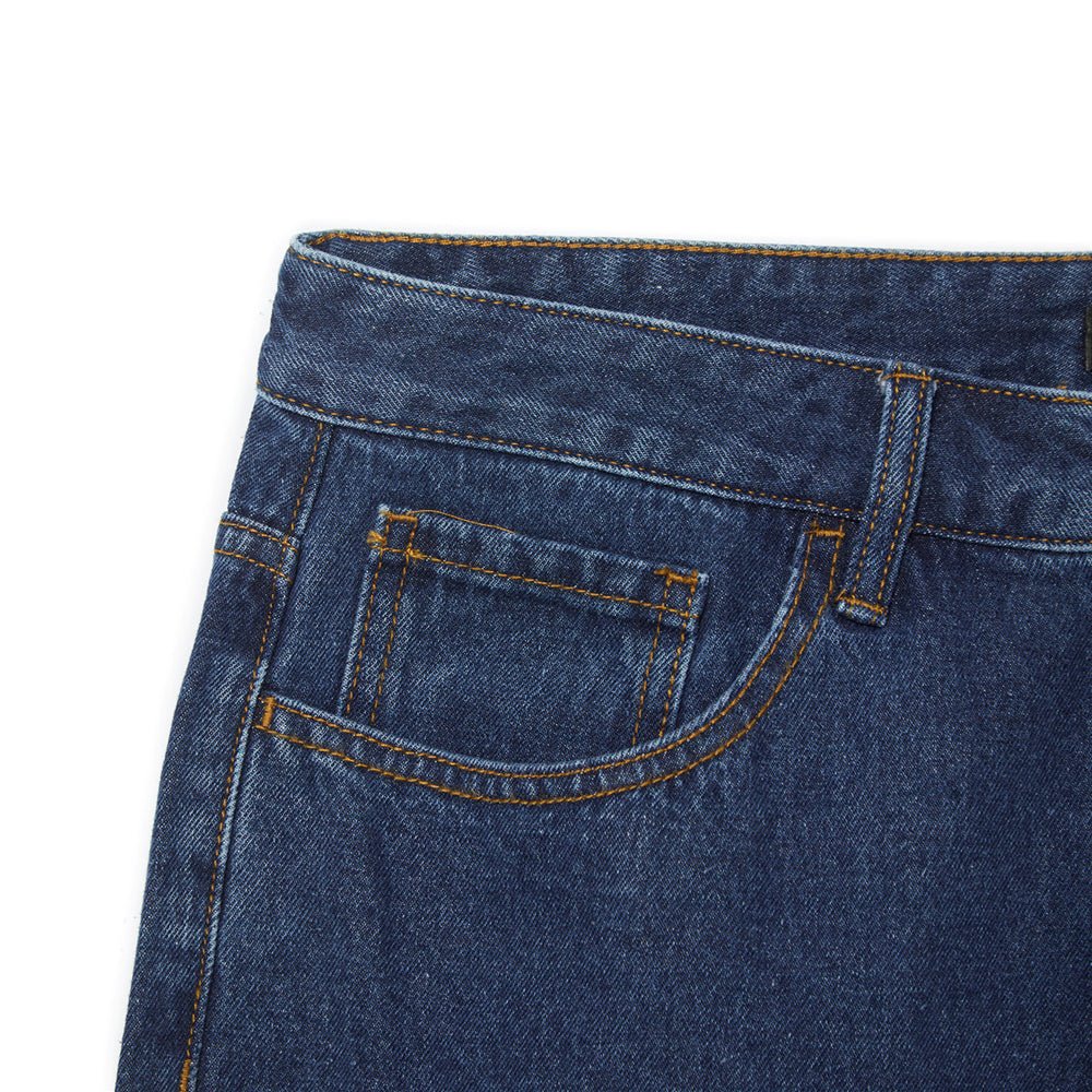 Giordano Men's Regular Fit Mid Rise Elastic Waist Denim Jeans | Online Exclusive - first_variant_option_2 Premium Jeans for Giordano