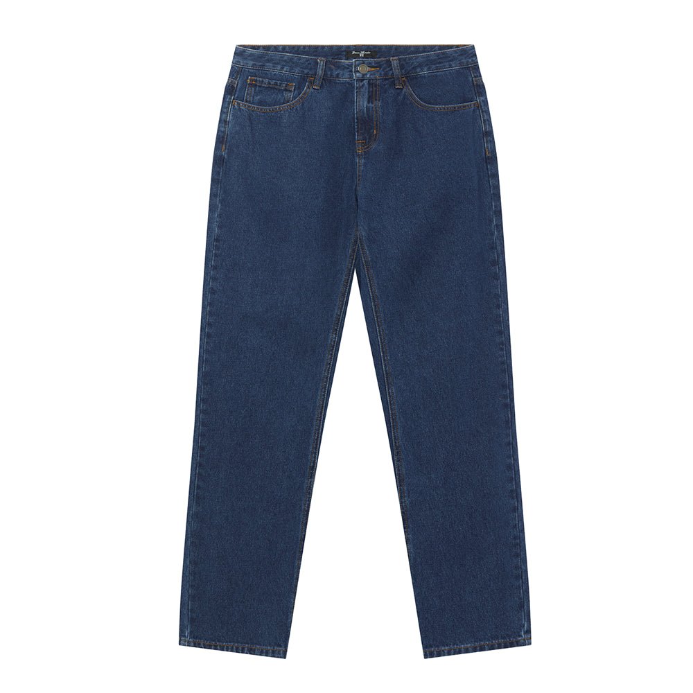 Giordano Men's Regular Fit Mid Rise Elastic Waist Denim Jeans | Online Exclusive - first_variant_option_2 Premium Jeans for Giordano