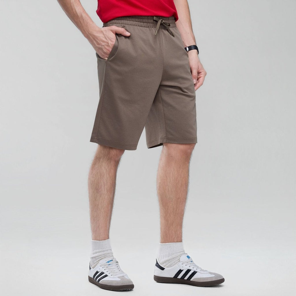Giordano Men's Regular Fit Mid-Rise Everyday Comfortable Shorts - Premium Shorts