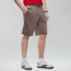 Giordano Men's Regular Fit Mid-Rise Everyday Comfortable Shorts - Premium Shorts