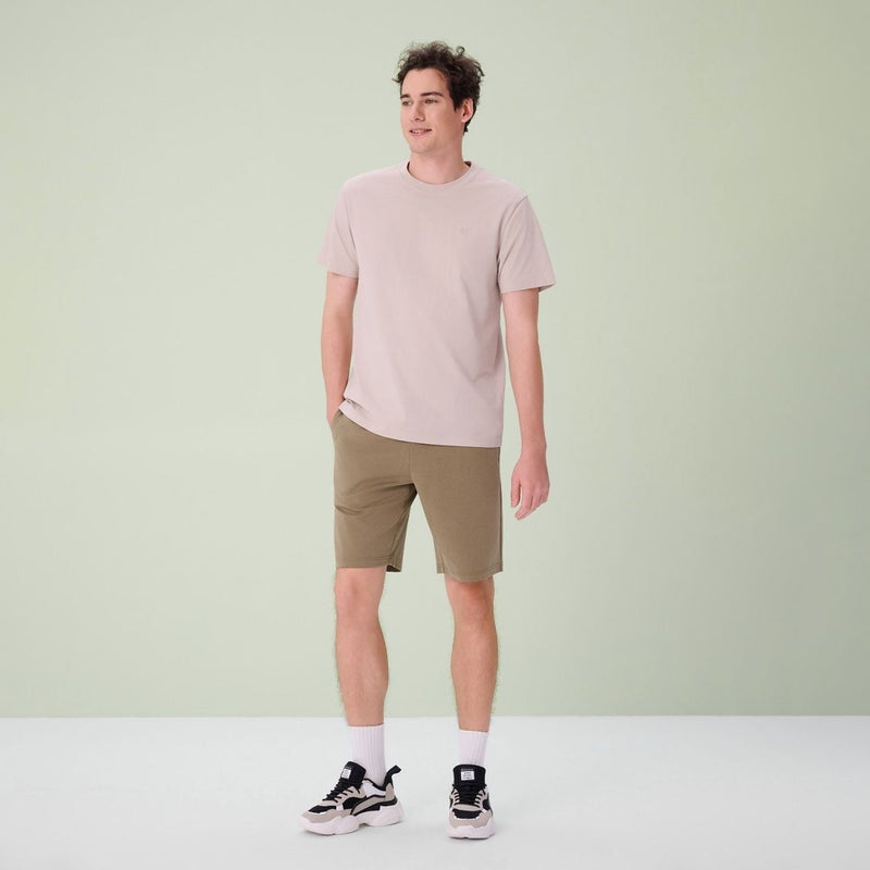 Giordano Men's Regular Fit Mid-Rise Everyday Comfortable Shorts - Premium Shorts