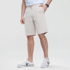 Giordano Men's Regular Fit Mid-Rise Everyday Comfortable Shorts - Premium Shorts