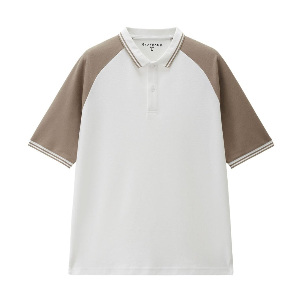 Giordano Men's Regular Fit Solid Polo - Premium Polo