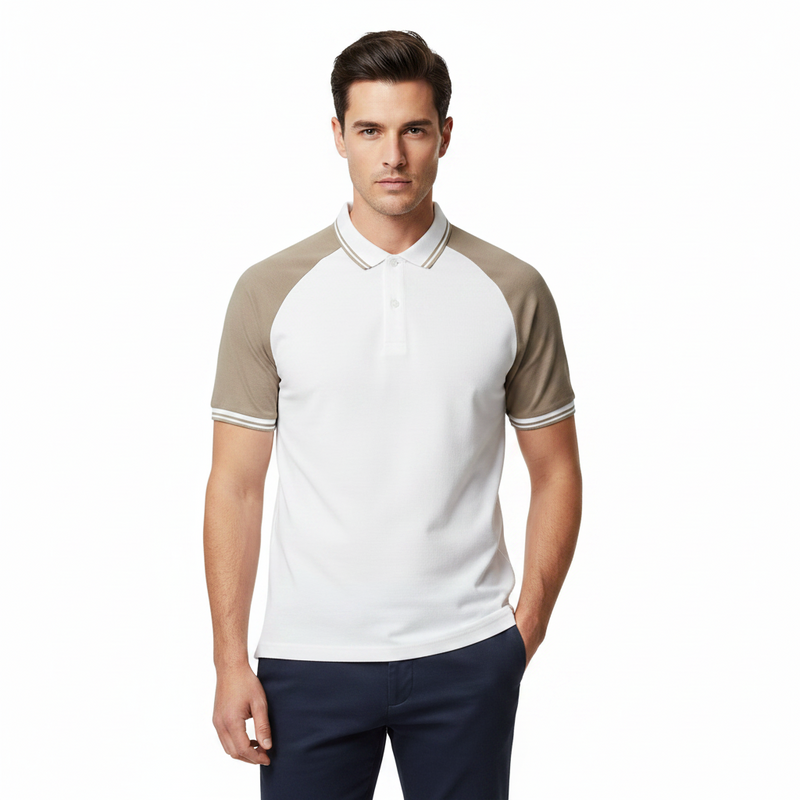 Men's Regular Fit Solid Polo