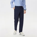 Giordano Men’s Regular Fit Stretch Twill Pants with Mid Rise - first_variant_option_2 Premium Pants for Giordano