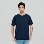 Giordano Men’s Regular Fit Stretch Waffle Tee - first_variant_option_2 Premium Tee for Giordano