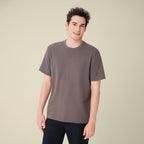 Giordano Men’s Regular Fit Stretch Waffle Tee - first_variant_option_2 Premium Tee for Giordano