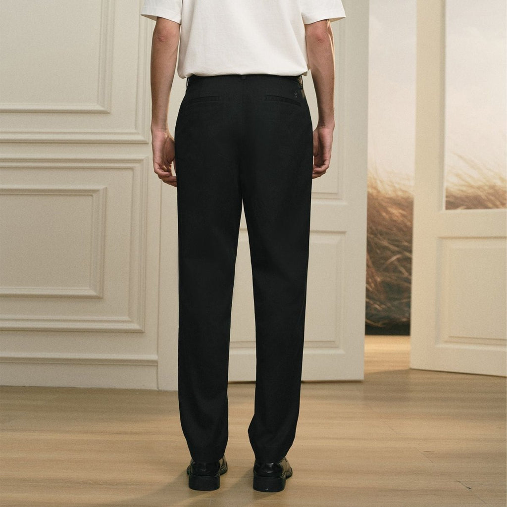 Giordano Men’s Regular Fit Tencel Cotton Pants - first_variant_option_2 Premium Pants for Giordano