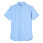 Giordano Men's Regular Fit Wrinkle - Free Short Sleeve Oxford Shirt - first_variant_option_2 Premium Shirt for Giordano