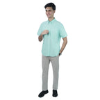 Giordano Men’s Regular Fit Wrinkle-Free Short Sleeve Oxford Shirt - Premium Shirts