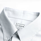 Giordano Men’s Regular Fit Wrinkle-Free Short Sleeve Oxford Shirt - Premium Shirts