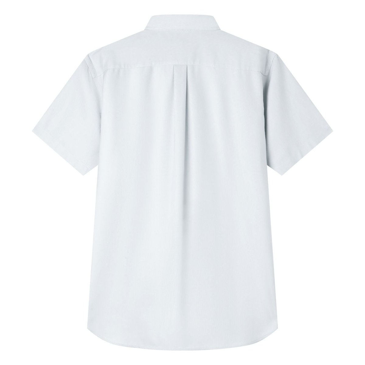Giordano Men’s Regular Fit Wrinkle-Free Short Sleeve Oxford Shirt - Premium Shirts
