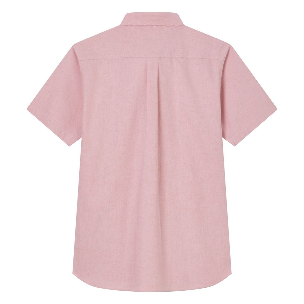 Giordano Men’s Regular Fit Wrinkle-Free Short Sleeve Oxford Shirt - Premium Shirts