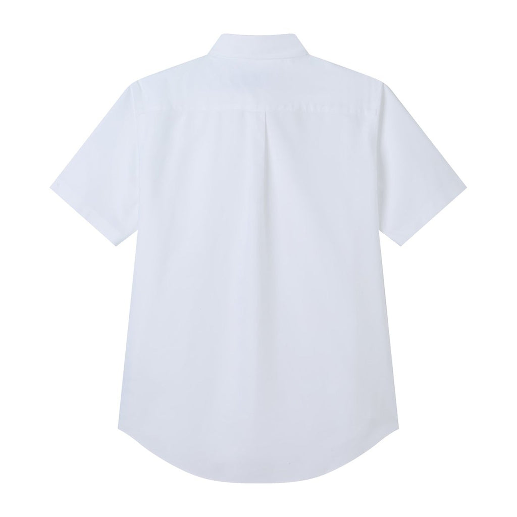 Giordano Men's Regular Fit Wrinkle-Free Short Sleeve Oxford Shirt - Premium Shirts