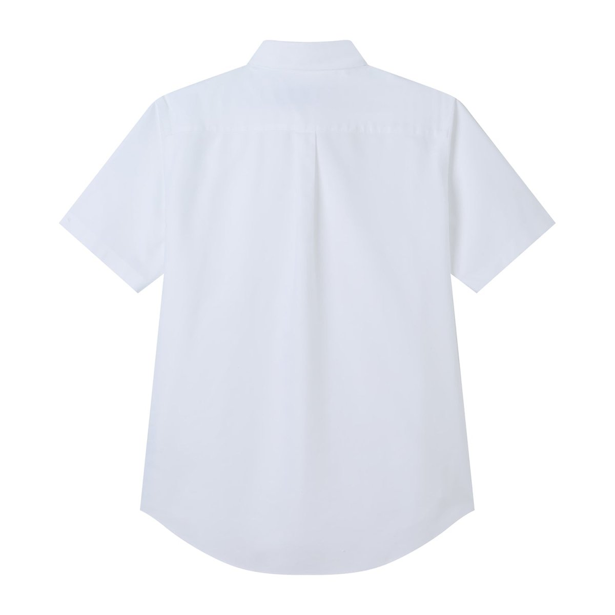 Giordano Men's Regular Fit Wrinkle-Free Short Sleeve Oxford Shirt - Premium Shirts