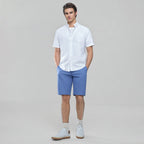 Giordano Men's Regular Fit Wrinkle-Free Short Sleeve Oxford Shirt - Premium Shirts