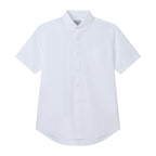 Giordano Men's Regular Fit Wrinkle-Free Short Sleeve Oxford Shirt - Premium Shirts