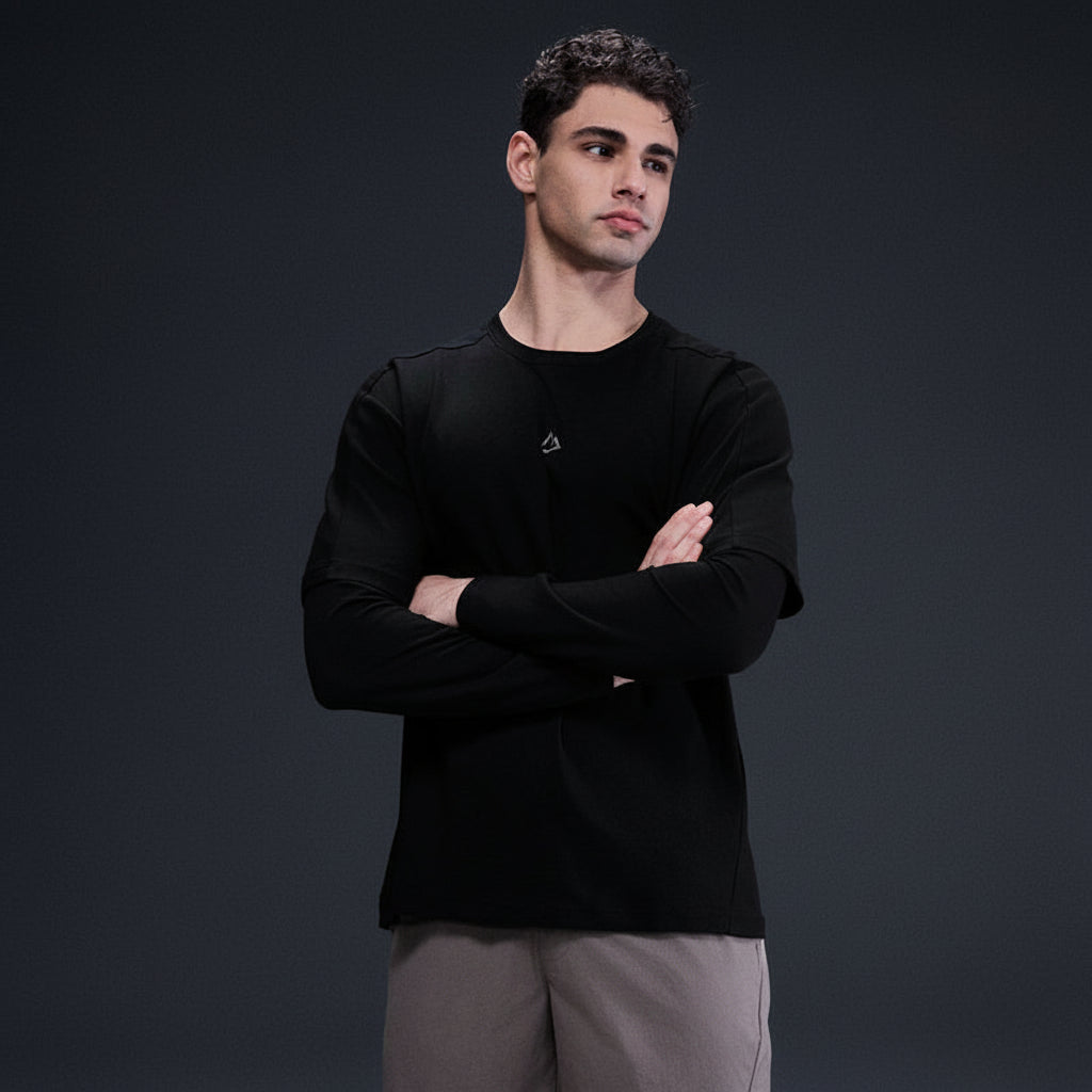 Giordano Men's Regular G - Motion Cotton Crew Tee - first_variant_option_2 Premium Tee for Giordano