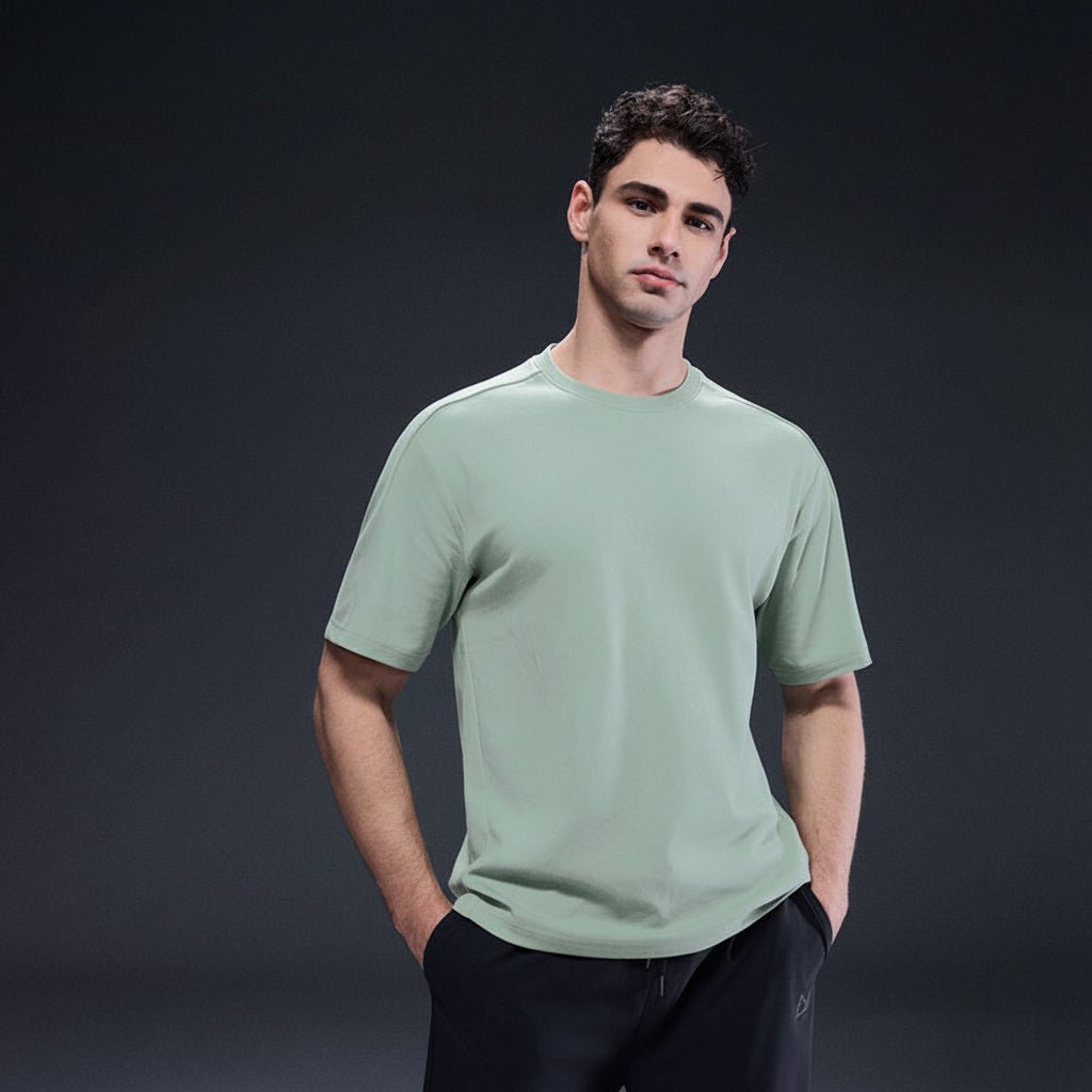 Giordano Men's Regular G - Motion Cotton Crew Tee - first_variant_option_2 Premium Tee for Giordano