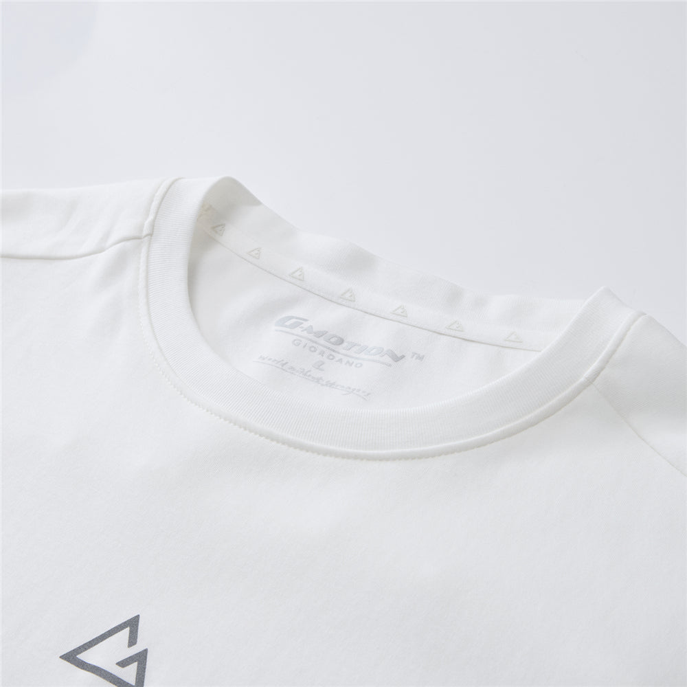 Giordano Men's Regular G - Motion Cotton Crew Tee - first_variant_option_2 Premium Tee for Giordano