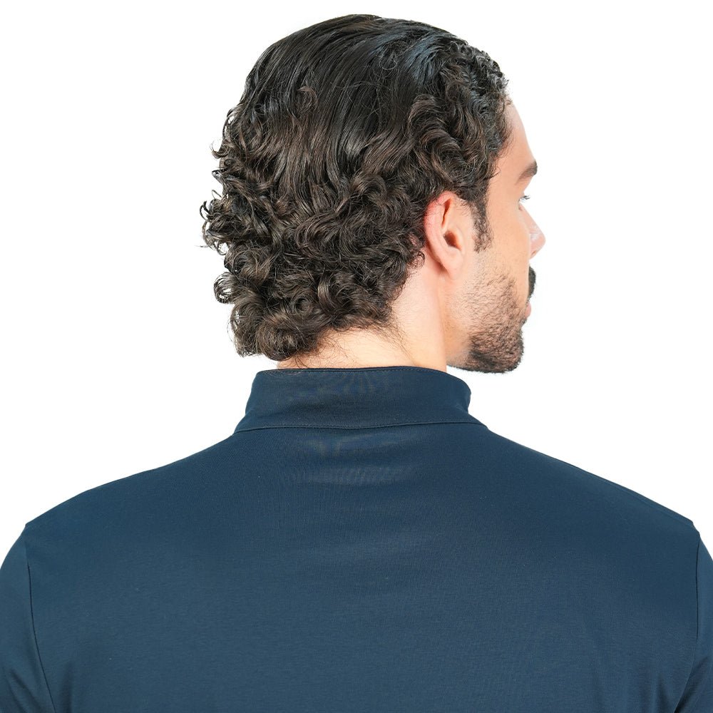 Giordano Men's Regular Liquid Touch Half - Zip Tee - first_variant_option_2 Premium Tee for Giordano