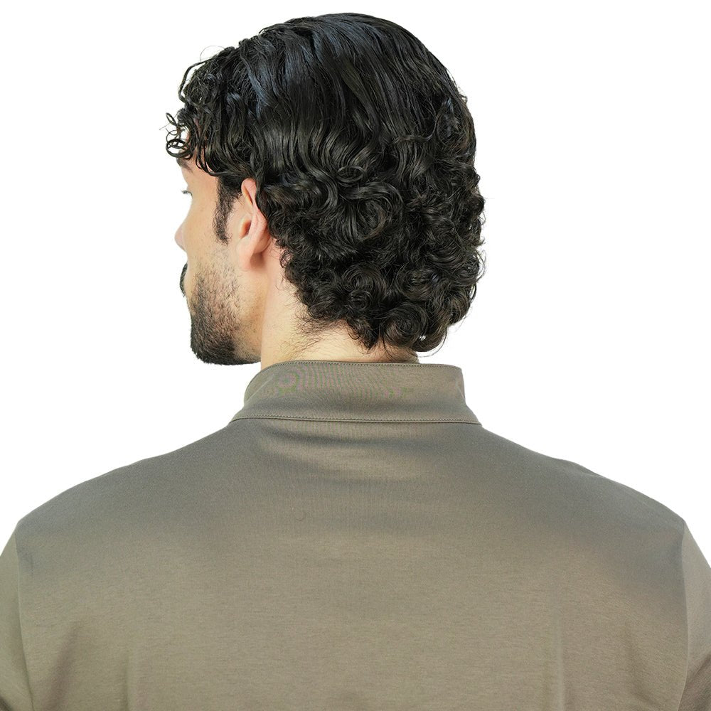 Giordano Men's Regular Liquid Touch Half - Zip Tee - first_variant_option_2 Premium Tee for Giordano