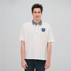 Giordano Men's Relax Fit Bold Polo With Embroidery - first_variant_option_2 Premium Polo for Giordano