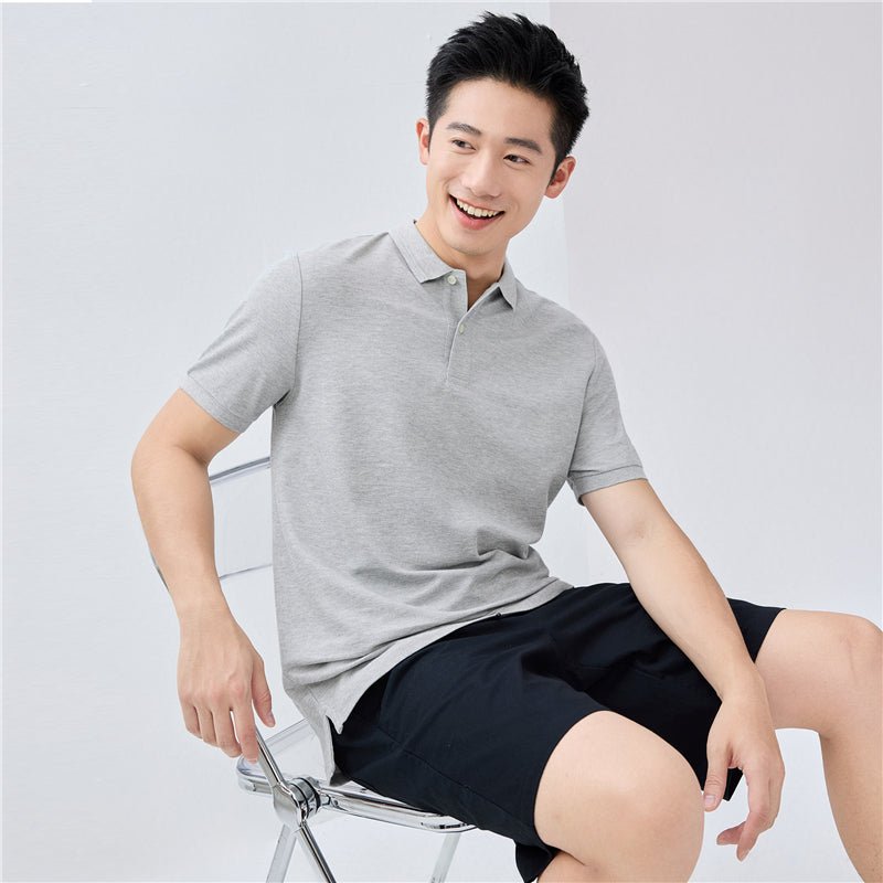 Giordano Men's Relaxed Cool Jade Pique Polo - first_variant_option_2 Premium Polo for Giordano