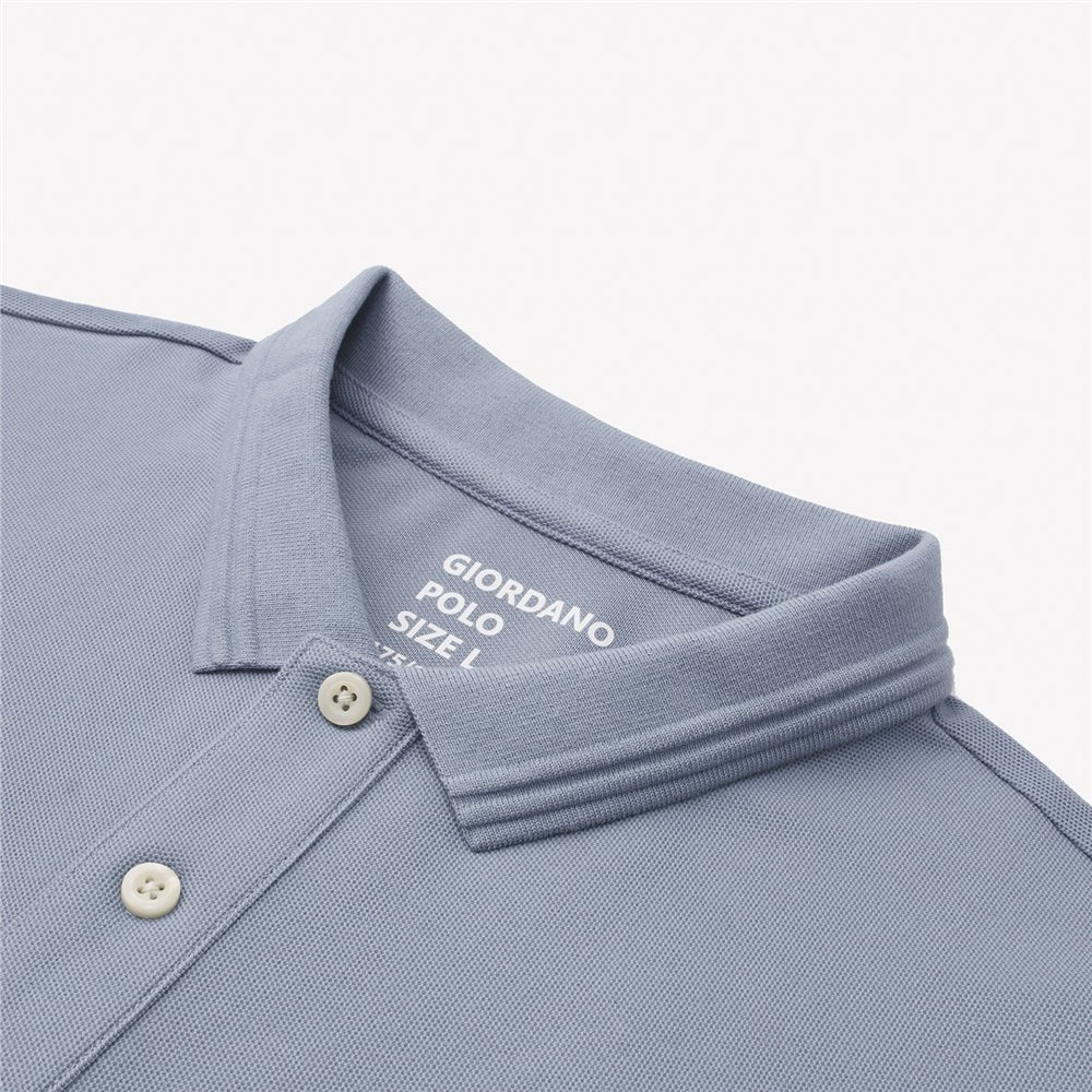 Giordano Men's Relaxed Cool Jade Pique Polo - first_variant_option_2 Premium Polo for Giordano