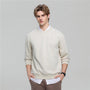 Giordano Men's Relaxed Crew Neck Sweatshirt with Embroidery - Premium Sweatshirts