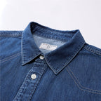 Giordano Men’s Relaxed Denim Long Sleeve Button Shirt - first_variant_option_2 Premium Shirt for Giordano