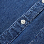 Giordano Men’s Relaxed Denim Long Sleeve Button Shirt - first_variant_option_2 Premium Shirt for Giordano