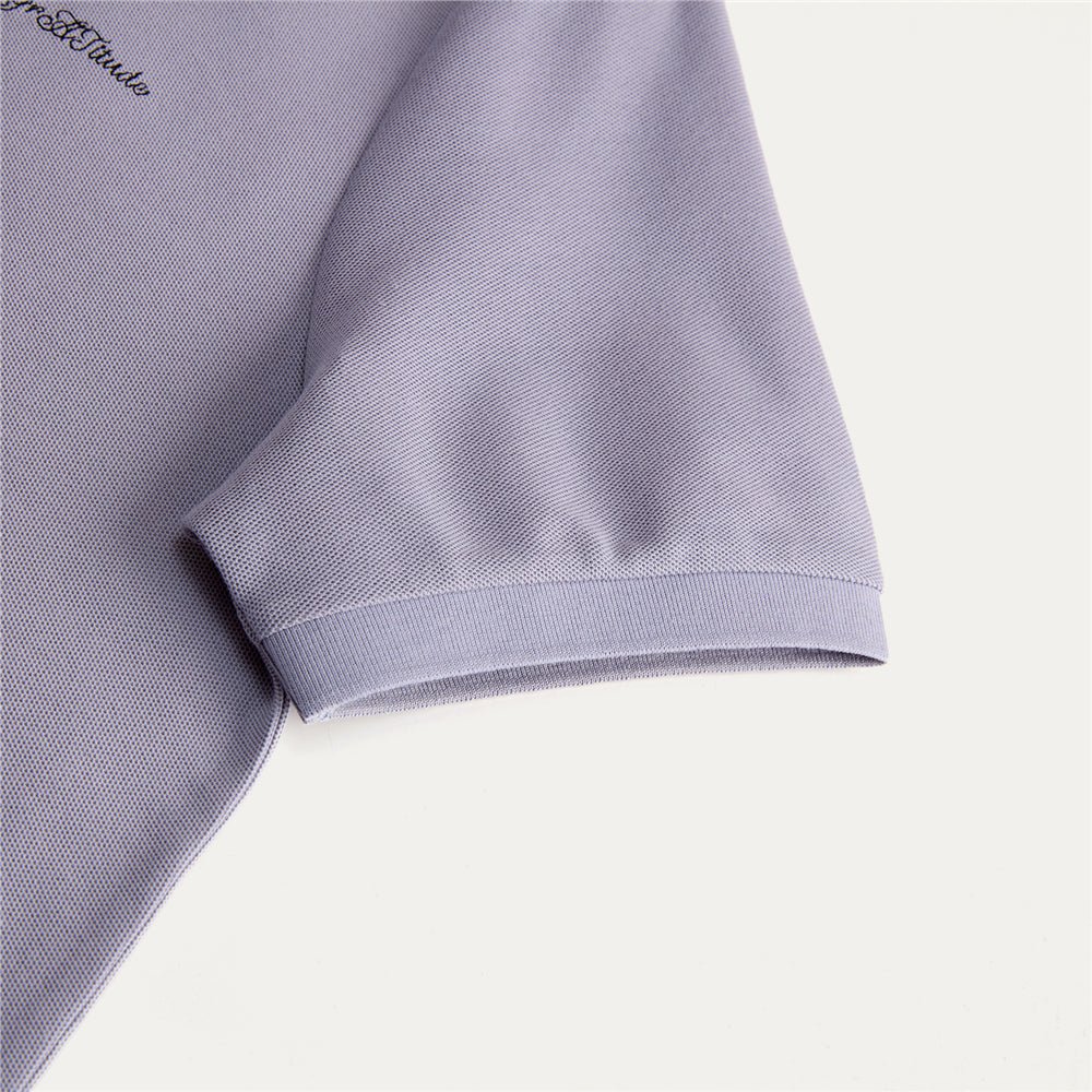 Giordano Men's Relaxed Fit Cool Jade Pique Signature Polo - first_variant_option_2 Premium Polo for Giordano