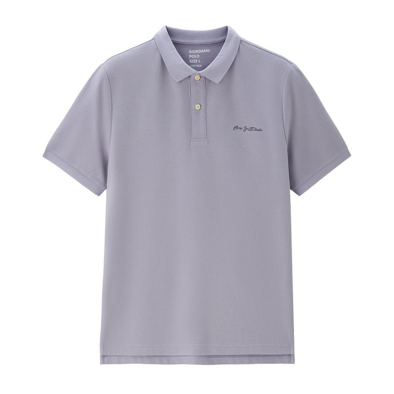 Giordano Men's Relaxed Fit Cool Jade Pique Signature Polo - first_variant_option_2 Premium Polo for Giordano