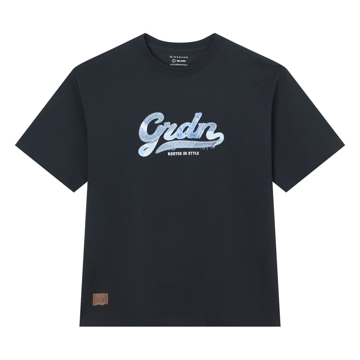 Giordano Men’s Relaxed Fit Cotton Graphic Tee - first_variant_option_2 Premium Print Tee for Giordano