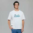 Giordano Men’s Relaxed Fit Cotton Graphic Tee - first_variant_option_2 Premium Print Tee for Giordano