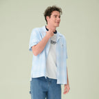 Giordano Men’s Relaxed Fit Cotton Ringer Tee - first_variant_option_2 Premium Print Tee for Giordano