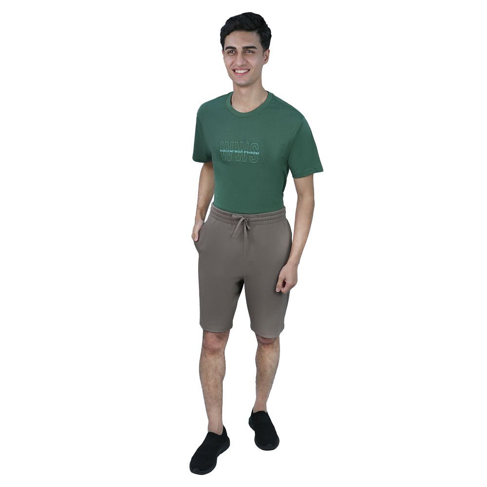 Giordano Men's Relaxed Fit Waffle Knit Shorts - Premium Shorts