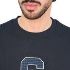 Giordano Men’s Relaxed French Terry Crew Neck Printed Pullover - first_variant_option_2 Premium Sweatshirt for Giordano