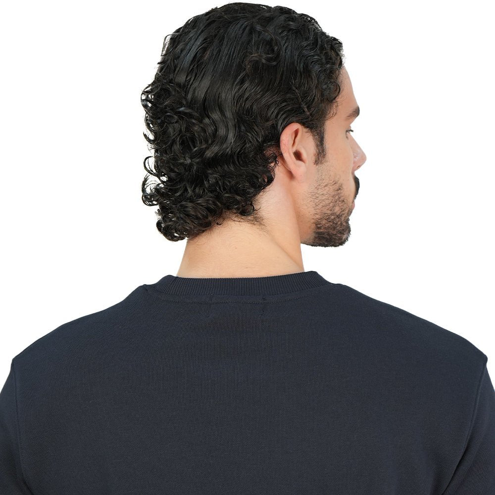 Giordano Men’s Relaxed French Terry Crew Neck Printed Pullover - first_variant_option_2 Premium Sweatshirt for Giordano