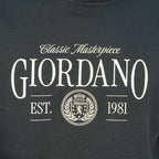 Giordano Men’s Relaxed French Terry Hoodie with Front Print - first_variant_option_2 Premium Hoodie for Giordano