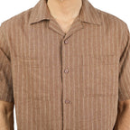 Giordano Men’s Relaxed Linen Cotton Short Sleeve Button Shirt - first_variant_option_2 Premium Shirt for Giordano