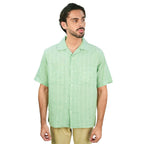 Giordano Men’s Relaxed Linen Cotton Short Sleeve Button Shirt - first_variant_option_2 Premium Shirt for Giordano