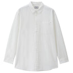 Giordano Men’s Relaxed Seersucker Long Sleeve Button Shirt - first_variant_option_2 Premium Shirt for Giordano