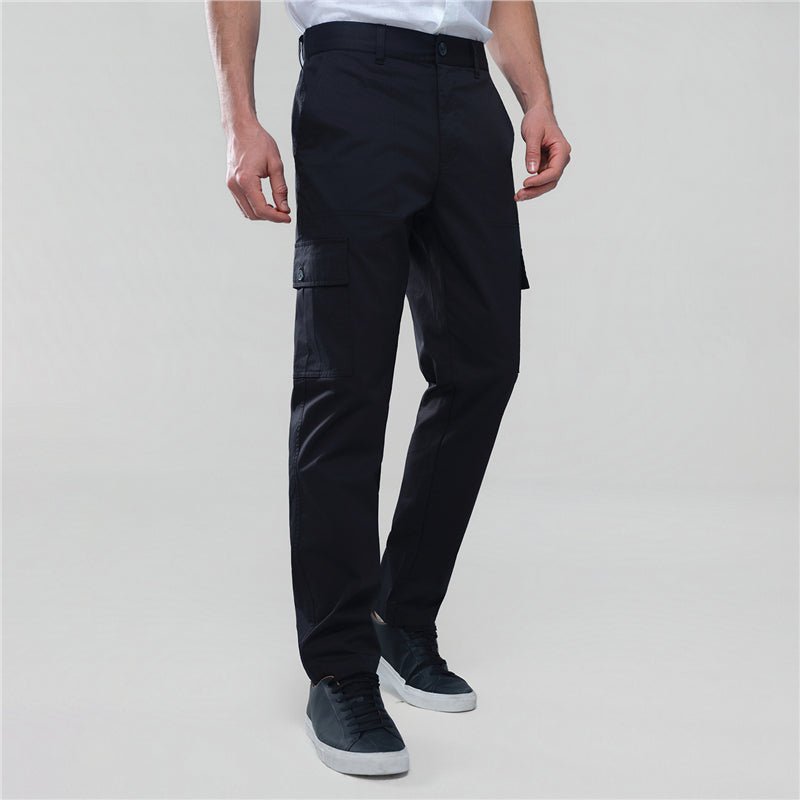 Giordano Men’s Relaxed Stretch Twill Cargo Khakis - first_variant_option_2 Premium Pants for Giordano